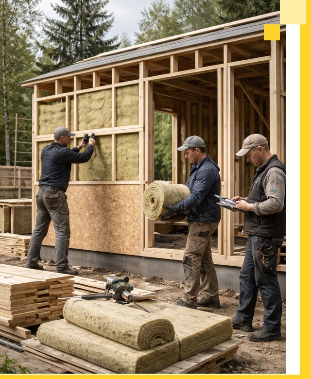 Проектирование и строительство каркасных бань в Сердобске под ключ