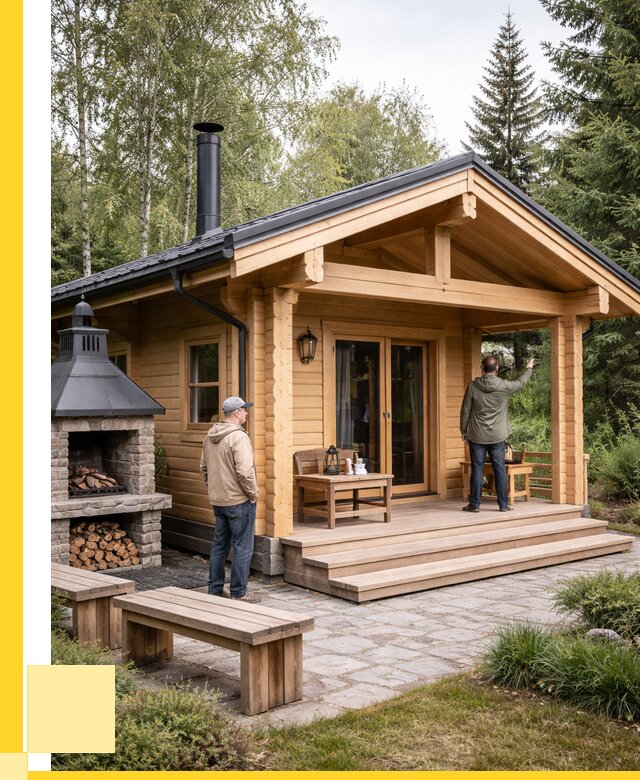 Деревянные бани под ключ в Сердобске от 454995 р. | ЭриданСрд