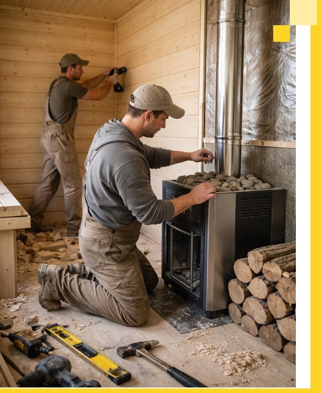 Строительство деревянных бань под ключ в Сердобске проекты и монтаж