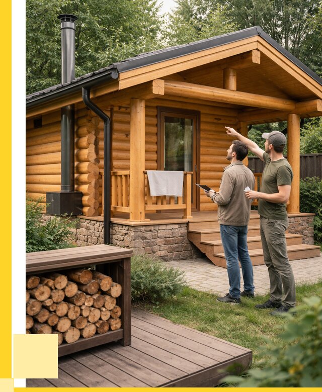 Бани для дачи под ключ в Сердобске от 252775 р. | ЭриданСрд