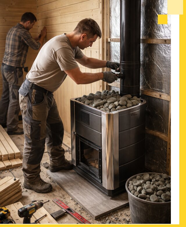 Проектирование и строительство парилок для бани в Сердобске под ключ