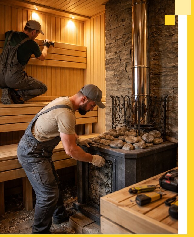 Комплексный дизайн бань, саун и зон отдыха в Сердобске