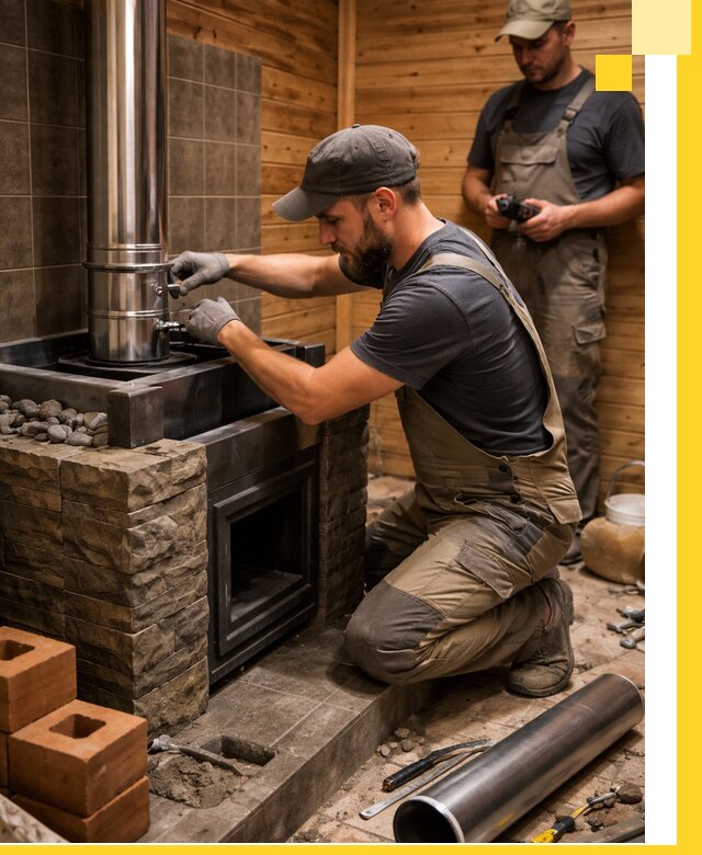 Изготовление и установка банных печей под ключ в Сердобске