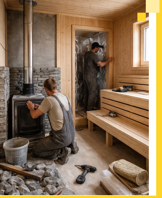 Строительство и изготовление бань под ключ в Сердобске