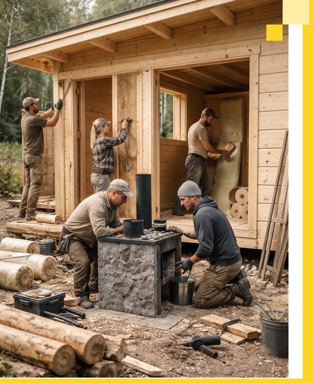 Купить баню под ключ в Сердобске строительство монтаж отделка