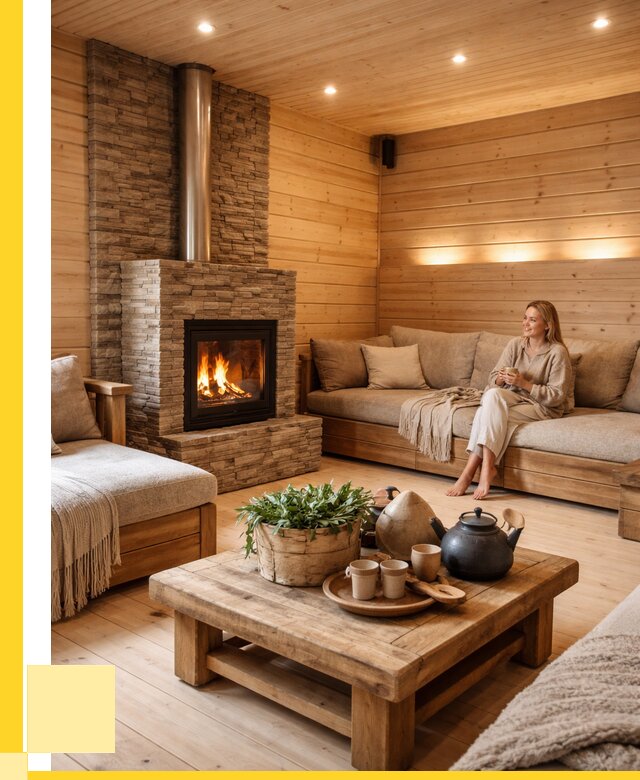 Проект бани с комнатой отдыха в Сердобске от 35389 р. | ЭриданСрд