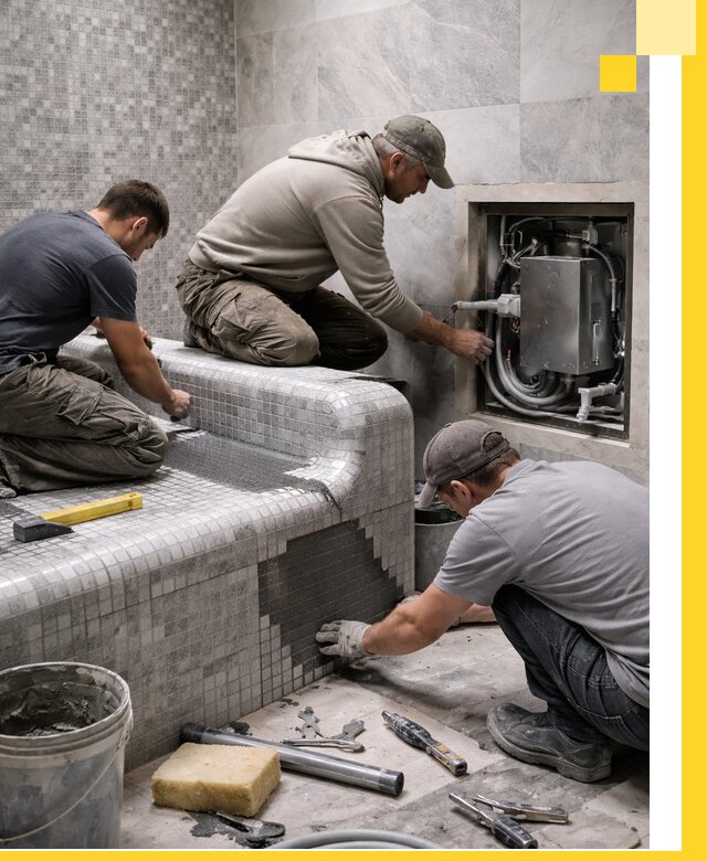 Проекты хамамов под ключ в Сердобске и дизайн и строительство