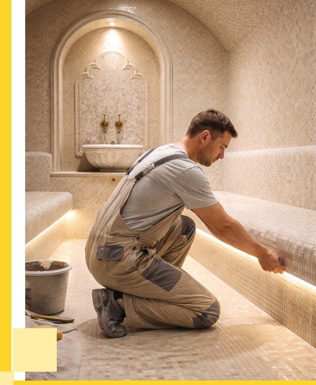 Отделка хамамов под ключ в Сердобске от 5561 р. | ЭриданСрд