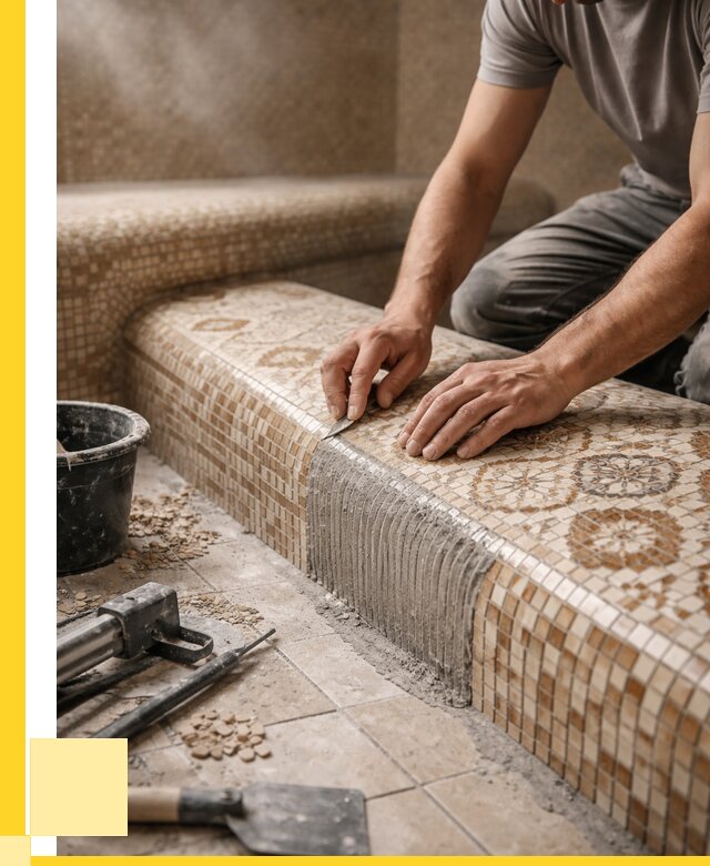 Плитка для хамама под ключ в Сердобске от 3539 р. | ЭриданСрд