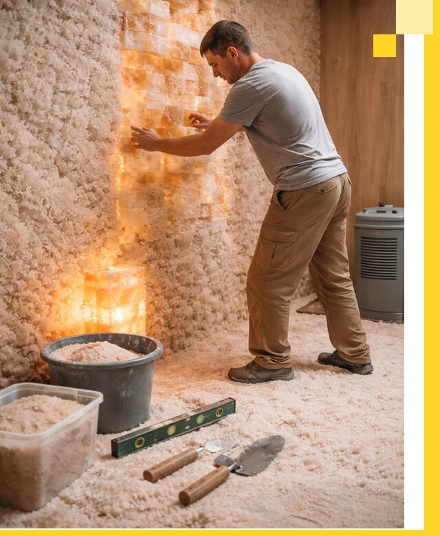 Проектирование и монтаж соляных комнат в Сердобске под ключ